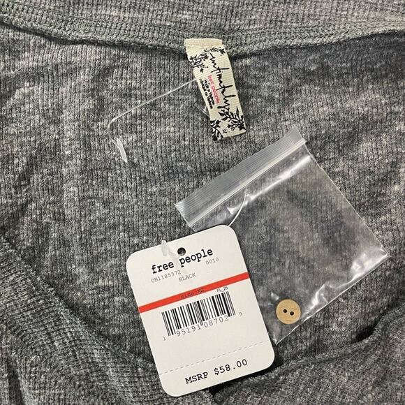 Free People Intimately Henley Thermal Bodysuit Size X Small New‎ - Picture 14 of 16